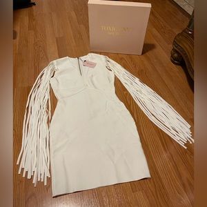 NWT! Toxic Envy Boutique White Mini Bandage Dress